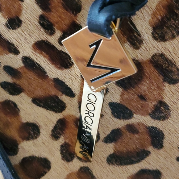 A Beautiful Giorgia Milani leopard print satchel - Picture 6 of 14